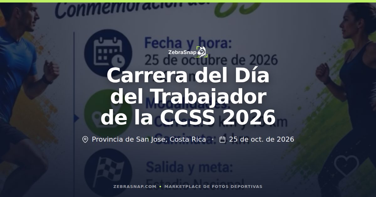 Fotos y álbumes de Carrera del Día del Trabajador de la CCSS 2026 ...