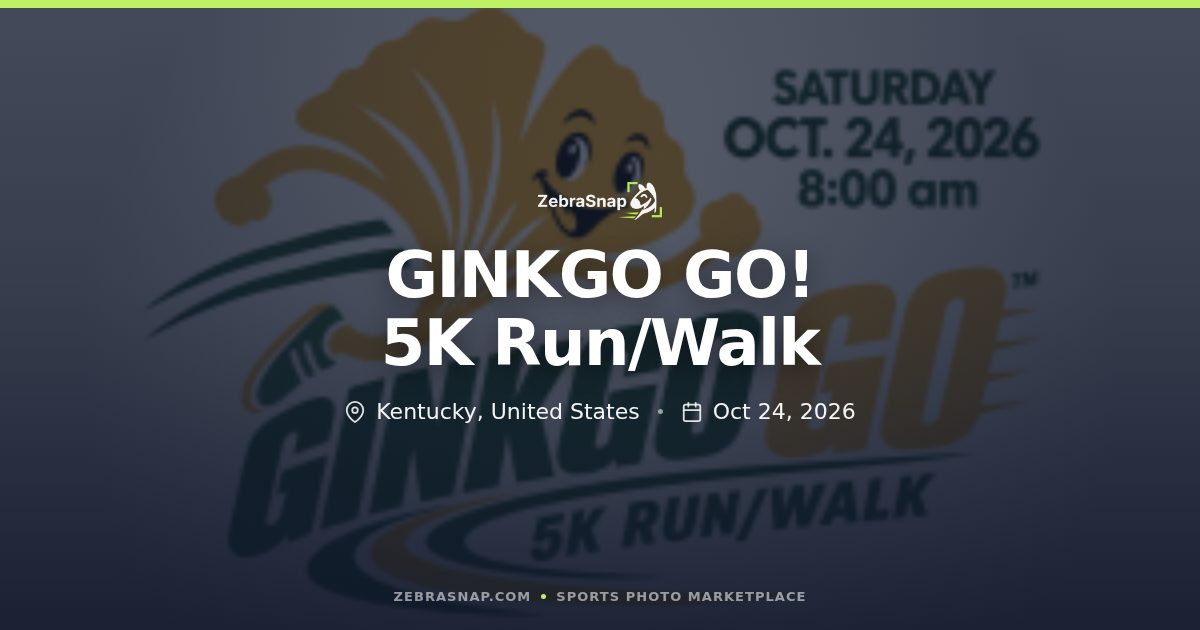 Foto's en albums van GINKGO GO! 5K Run/Walk - ZebraSnap