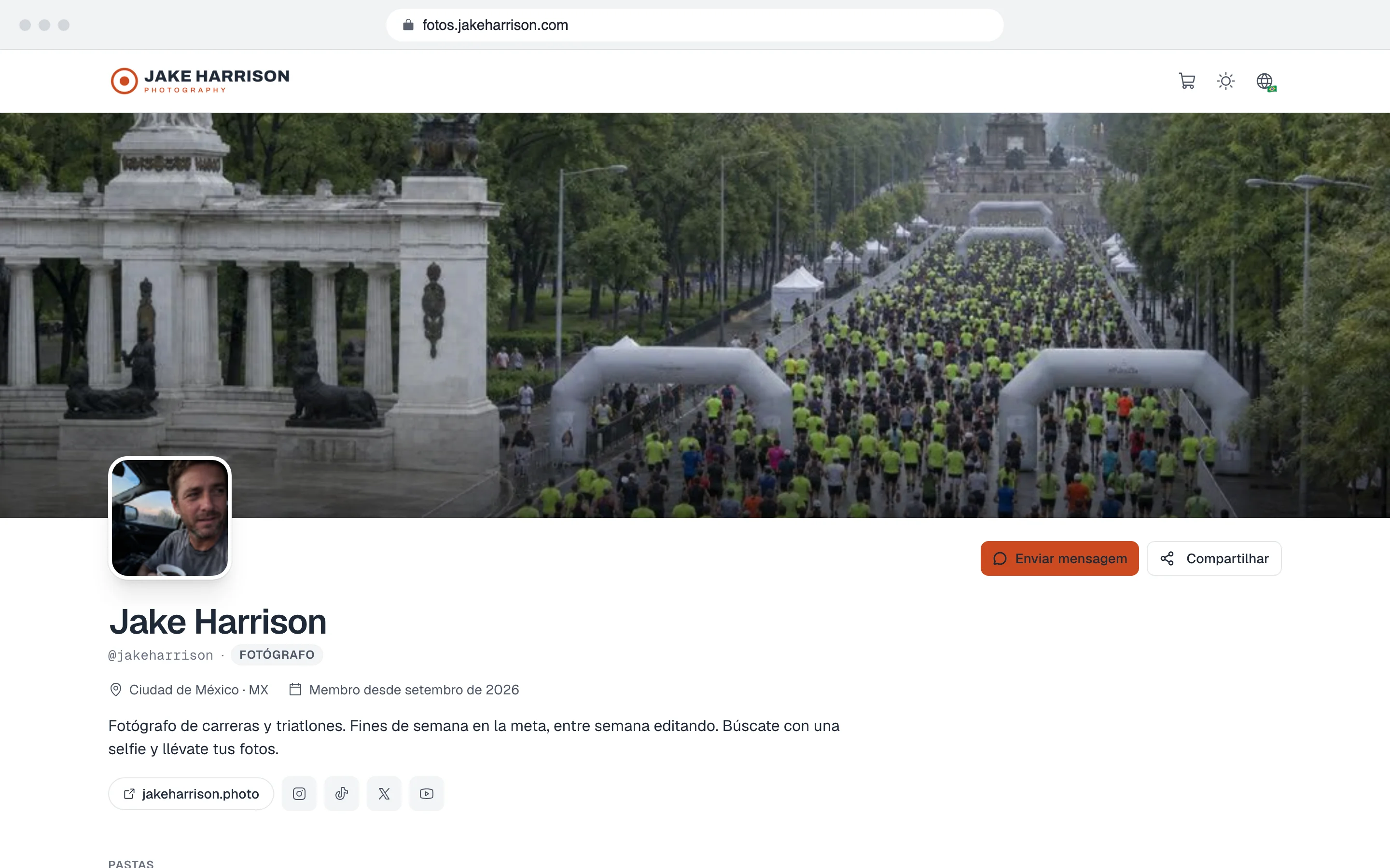 Seu site com a sua marca