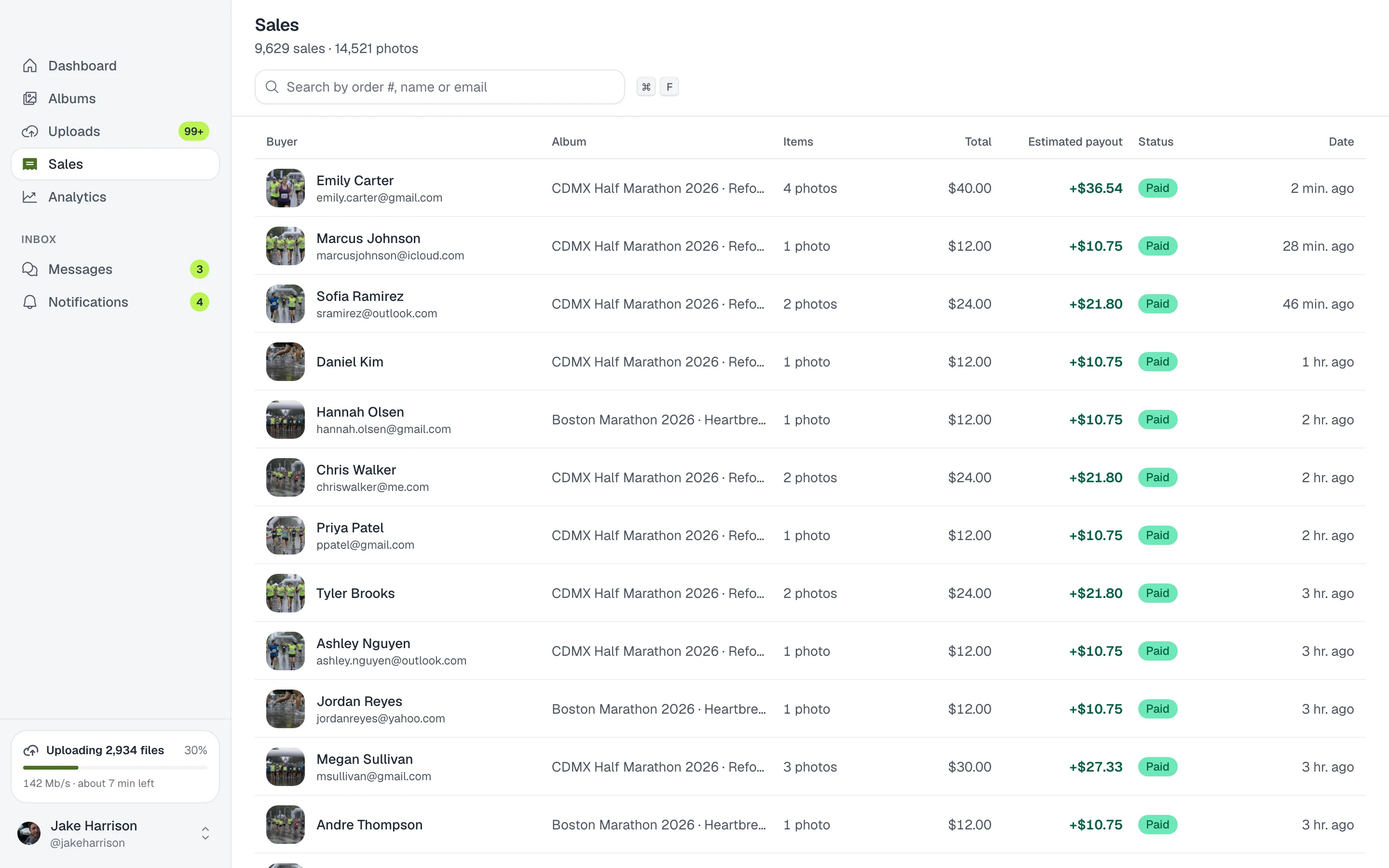 Your sales
