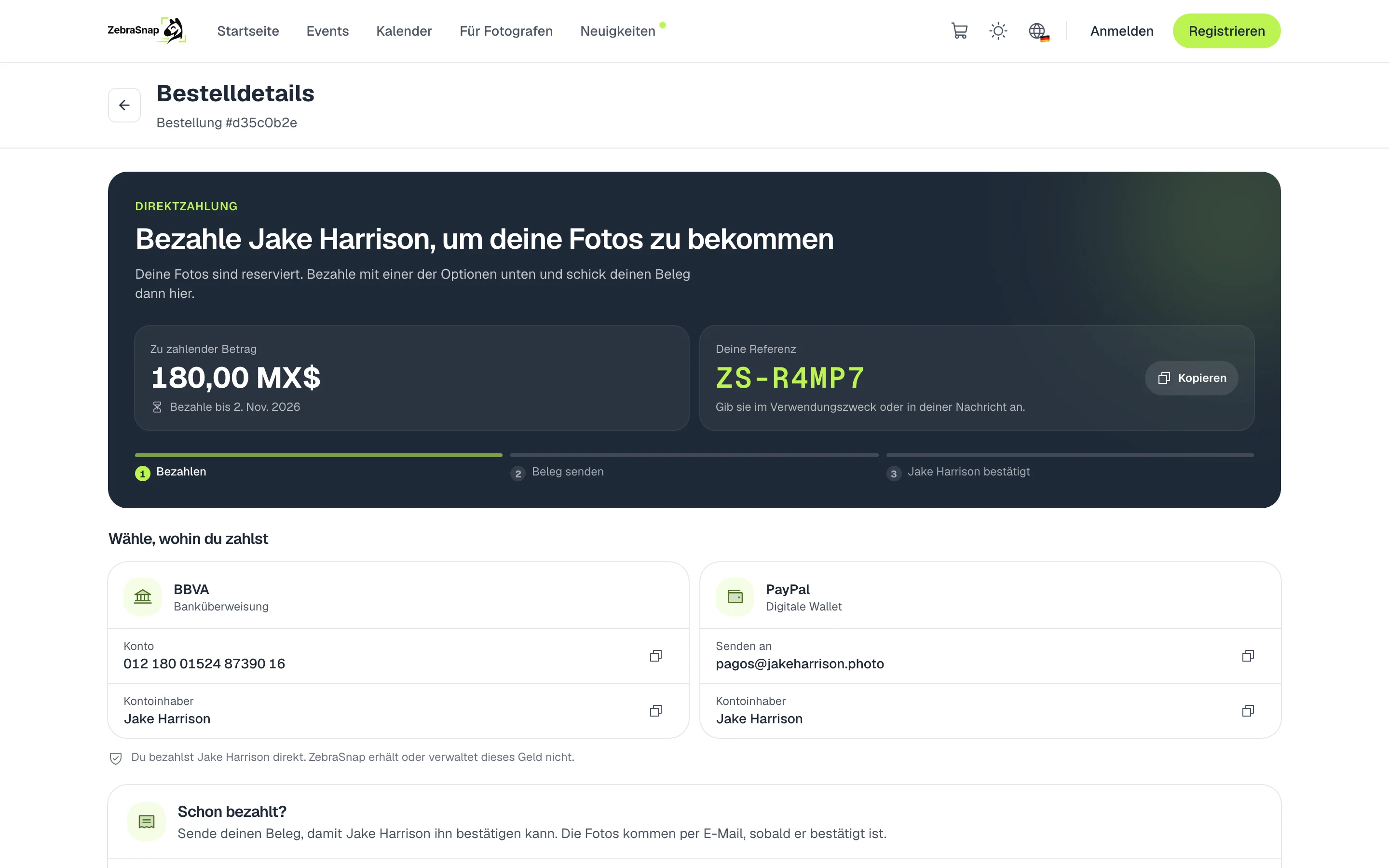 Was dein Kunde beim Kauf sieht