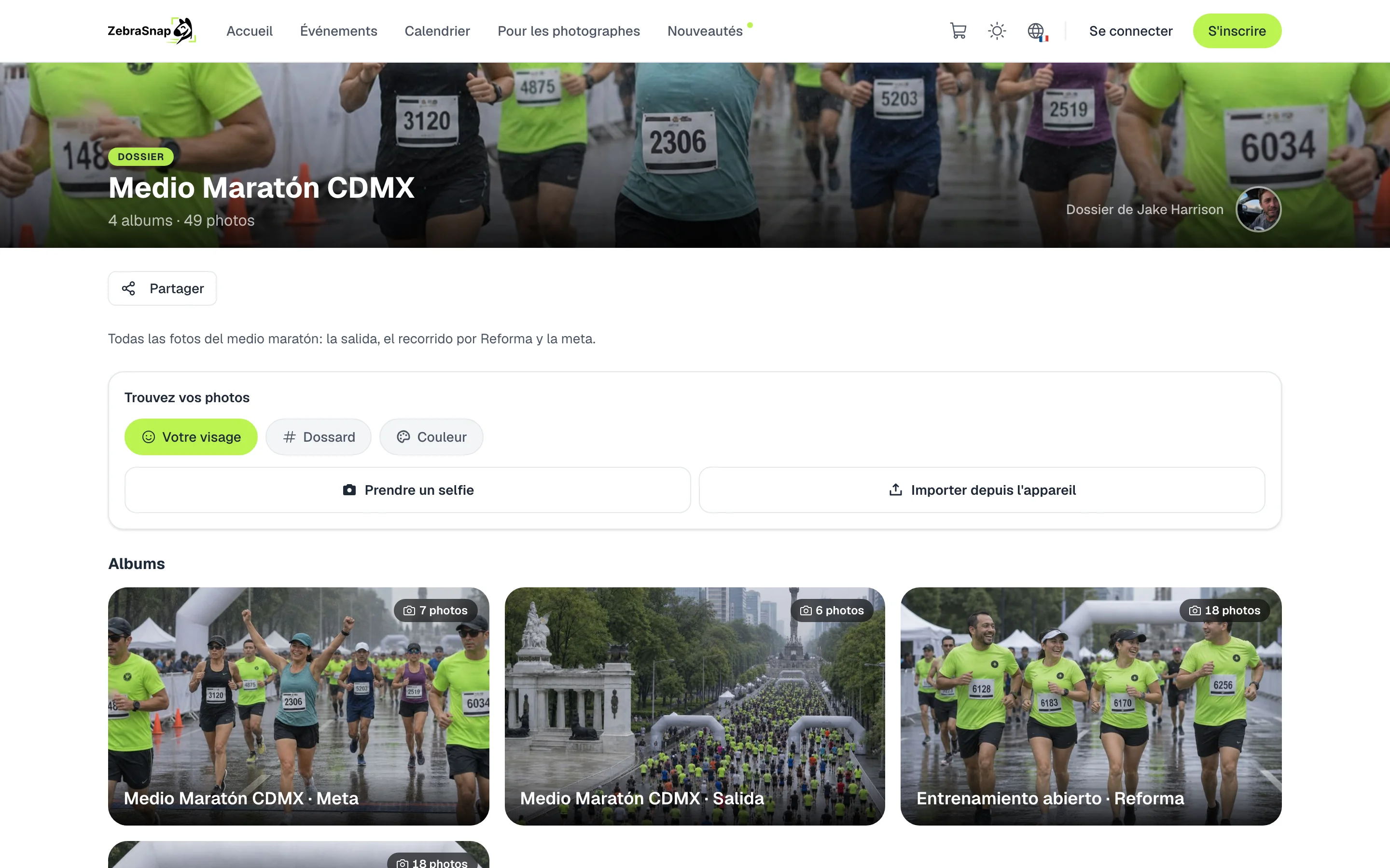 La page du dossier