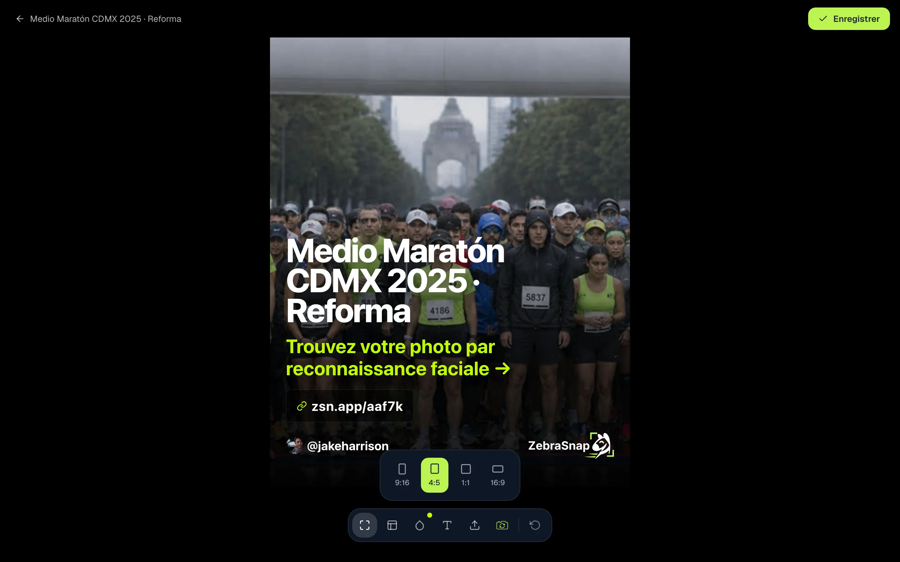 Format 4:5 pour le feed